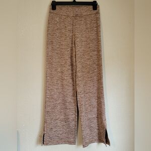 Isaac Mizrahi Heathered Brown Wide Leg Pants